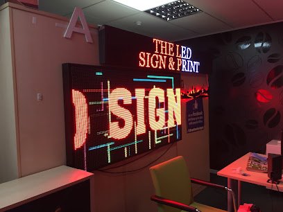THE LED SIGN & PRINT image