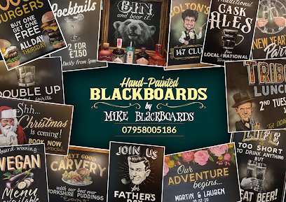 Mike Blackboards & Sheffield Signpainter image